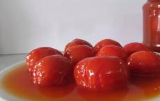Как заготовить помидоры в томатном соусе на зиму по пошаговому рецепту с фото Томаты в томатном соке покупном