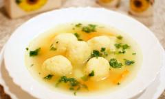 Клёцки из манки для супа Клецки для супа рецепт из манки