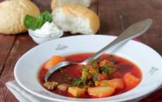 Классический холодный свекольник с мясом рецепт Свекольный суп на мясном бульоне